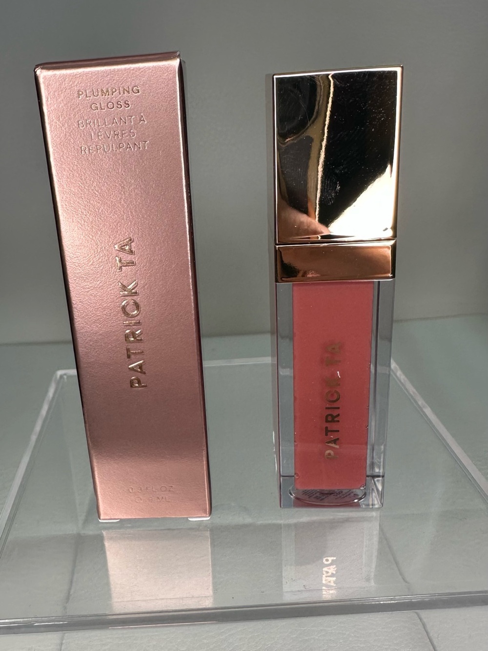 Patrick Ta Plumping Lip Gloss — Coral Peach Shade